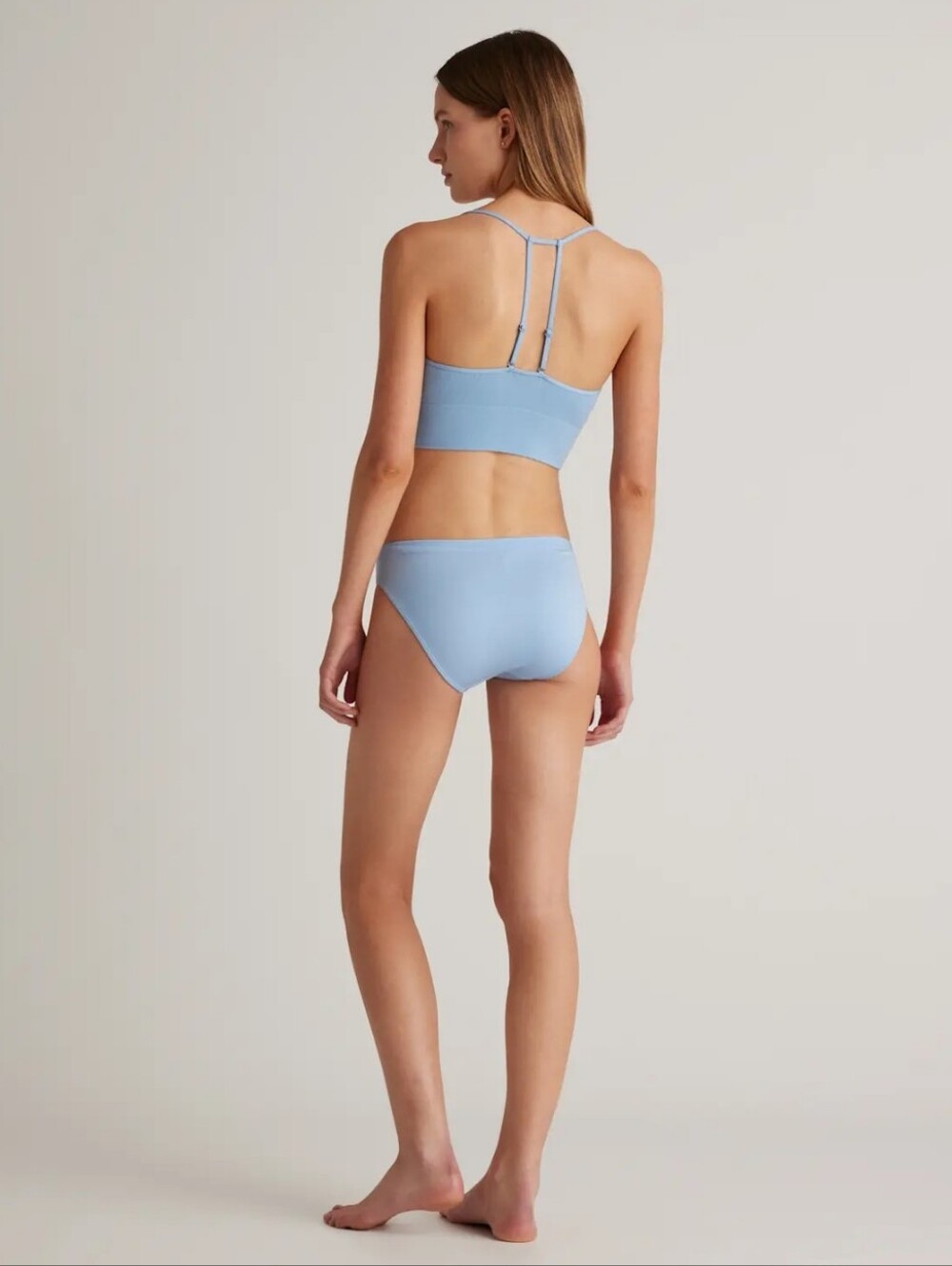 Quince Smoothing Comfort Bikini 6-Pack XS French Blue Seamless Underwear NWT - Picture 2 of 8